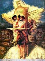 Don Quijote by Octavio Ocampo 