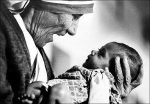 Motherteresa and child