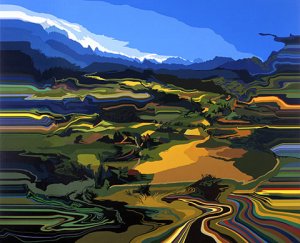 Everyone Forever, painting by Minako Abe