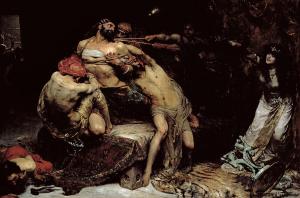 Painting by Solomon Joseph Solomon (1860-1927)